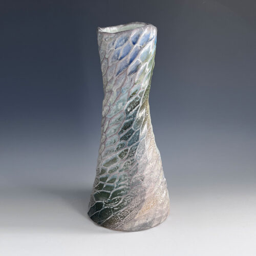 Coil-built Stoneware Vase