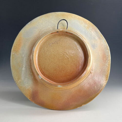 Stoneware Seagrasses Plate, wired to hang - Image 2