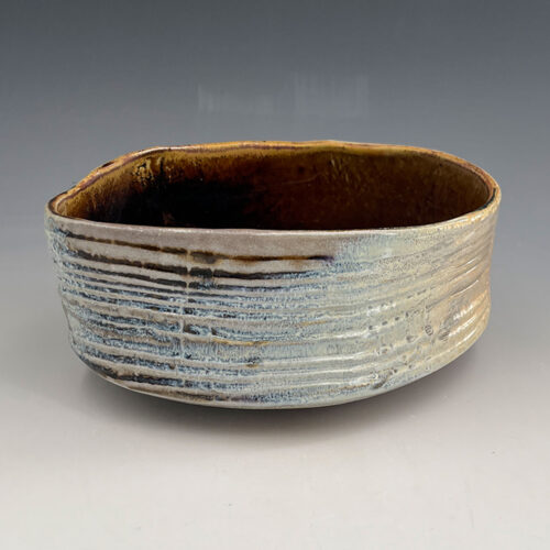 Oval Stoneware Bowl