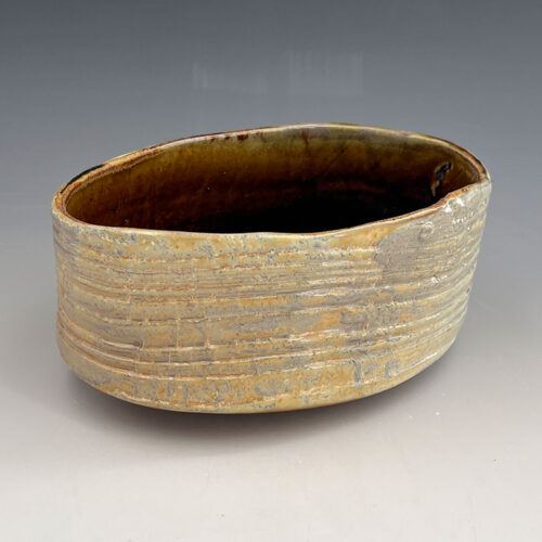 Oval Stoneware Bowl - Image 2