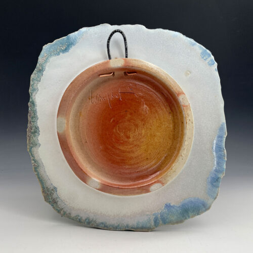 Stoneware Plate, wired to hang - Image 2