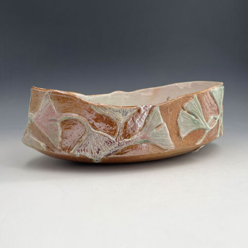 Oval Gingko Bowl