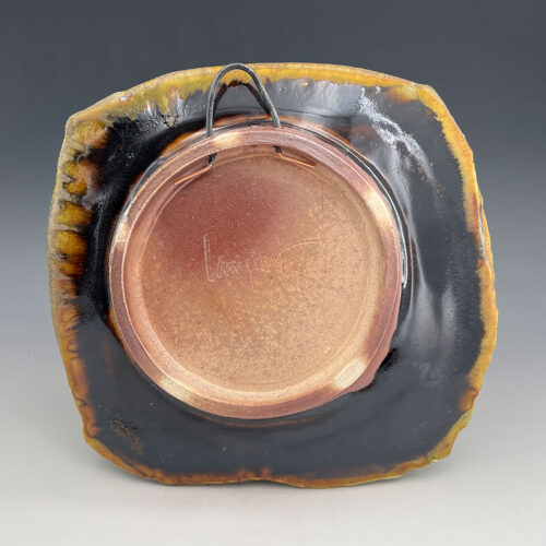 Square Plate, wired to hang - Image 2